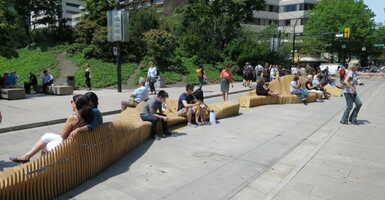 Vancouver pad az utcán